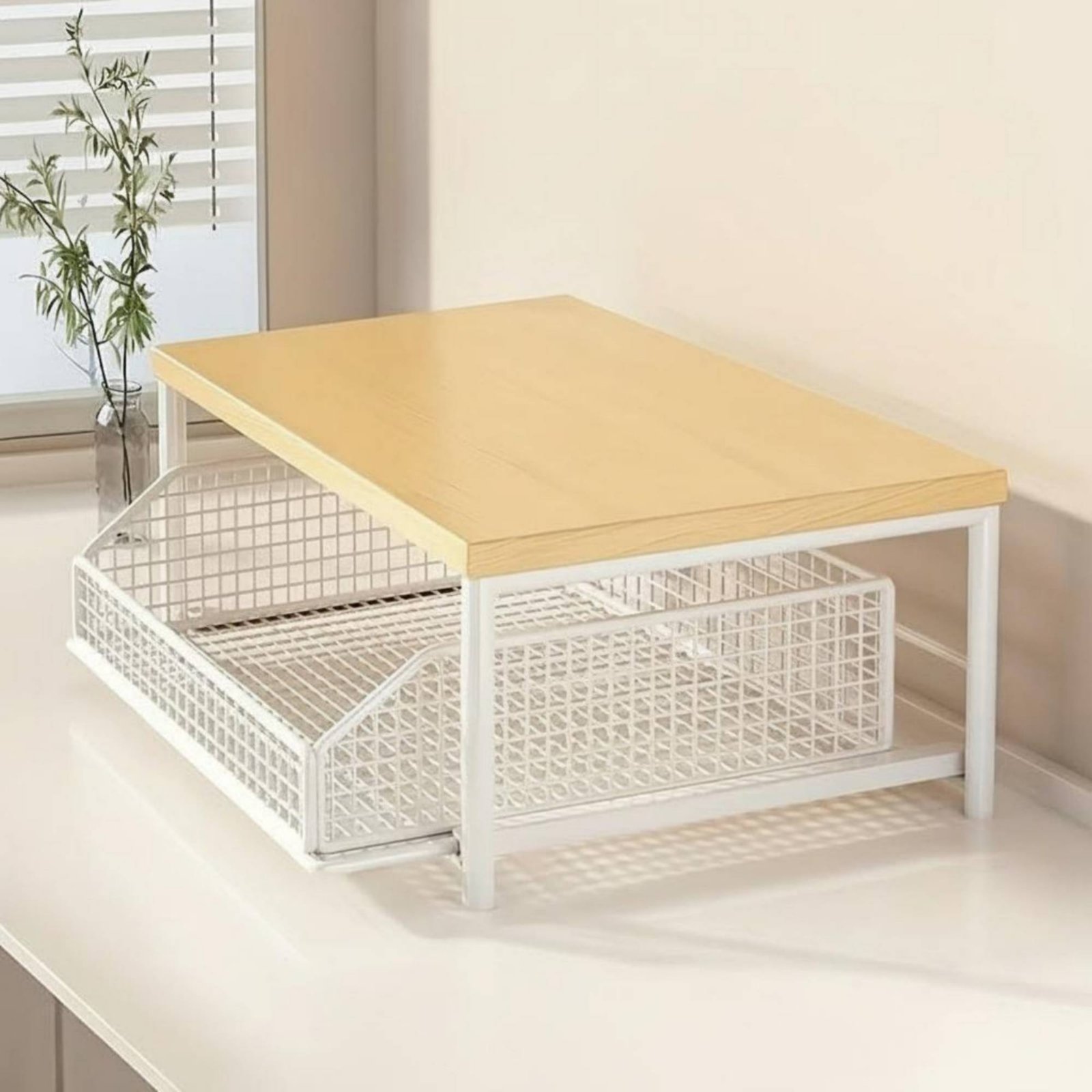 Kitchen Appliances Rack - Rak Dapur 2 Tingkat Hemat Ruang,
