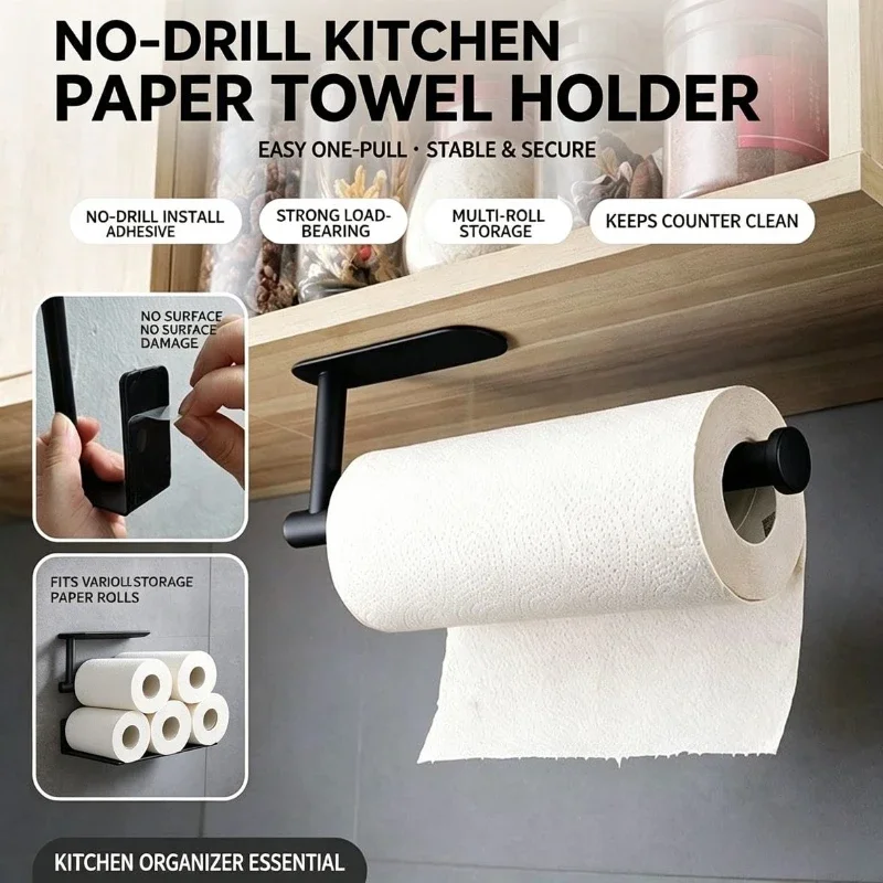 Kitchen Appliances Rack - Rak Gantung Penyimpanan Tisu Kamar Mandi,