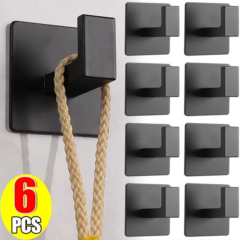 Kitchen Appliances Rack - 1/6 Buah Kait Dinding Berperekat Kuat