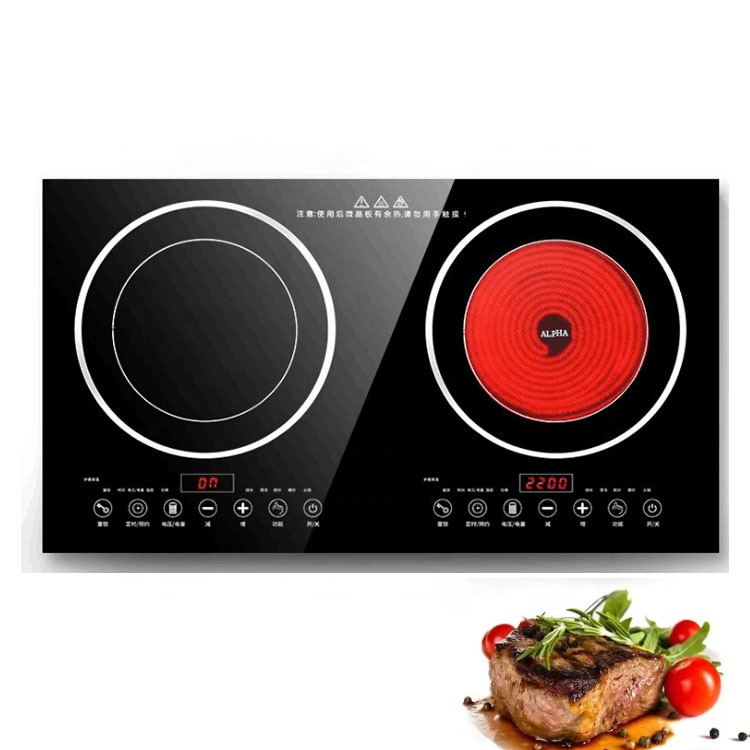 Kitchen Appliances Best - Kompor Induksi Listrik 2 Tungku 110V/220V,