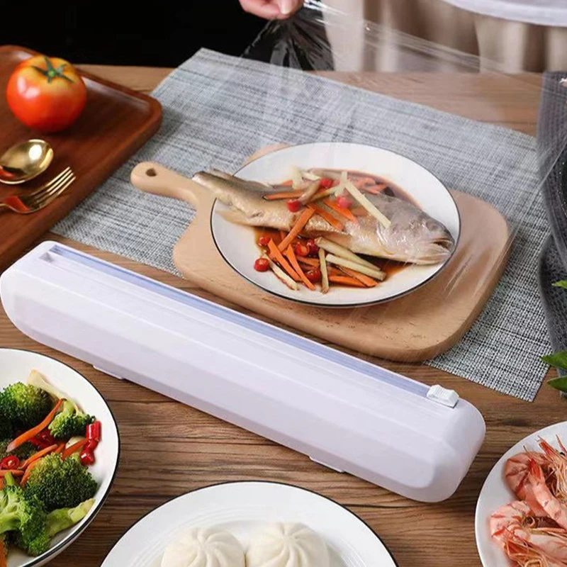 Dispenser pembungkus Film leng - Kitchen Appliances Rack ulasan dan harga