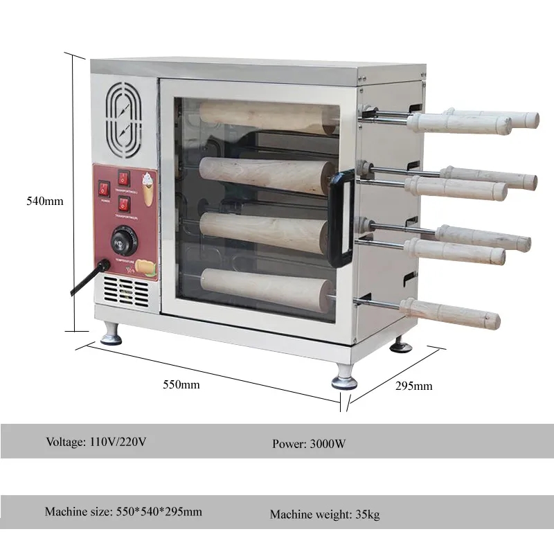 Mesin Pembuat Kue Cerobong Kom - Bread Maker Machine ulasan dan harga