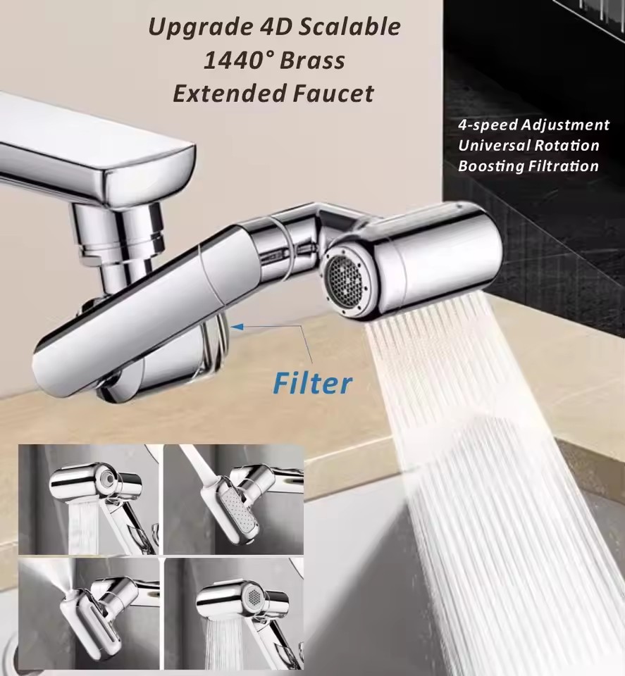Logam Baru 1440 °   Keran Dapu - Kitchen Appliances Unit ulasan dan harga