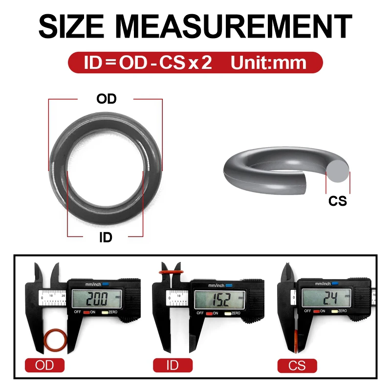 Kit O-Ring NBR Hitam 1.5mm 225 - Kitchen Appliances Repair ulasan dan harga