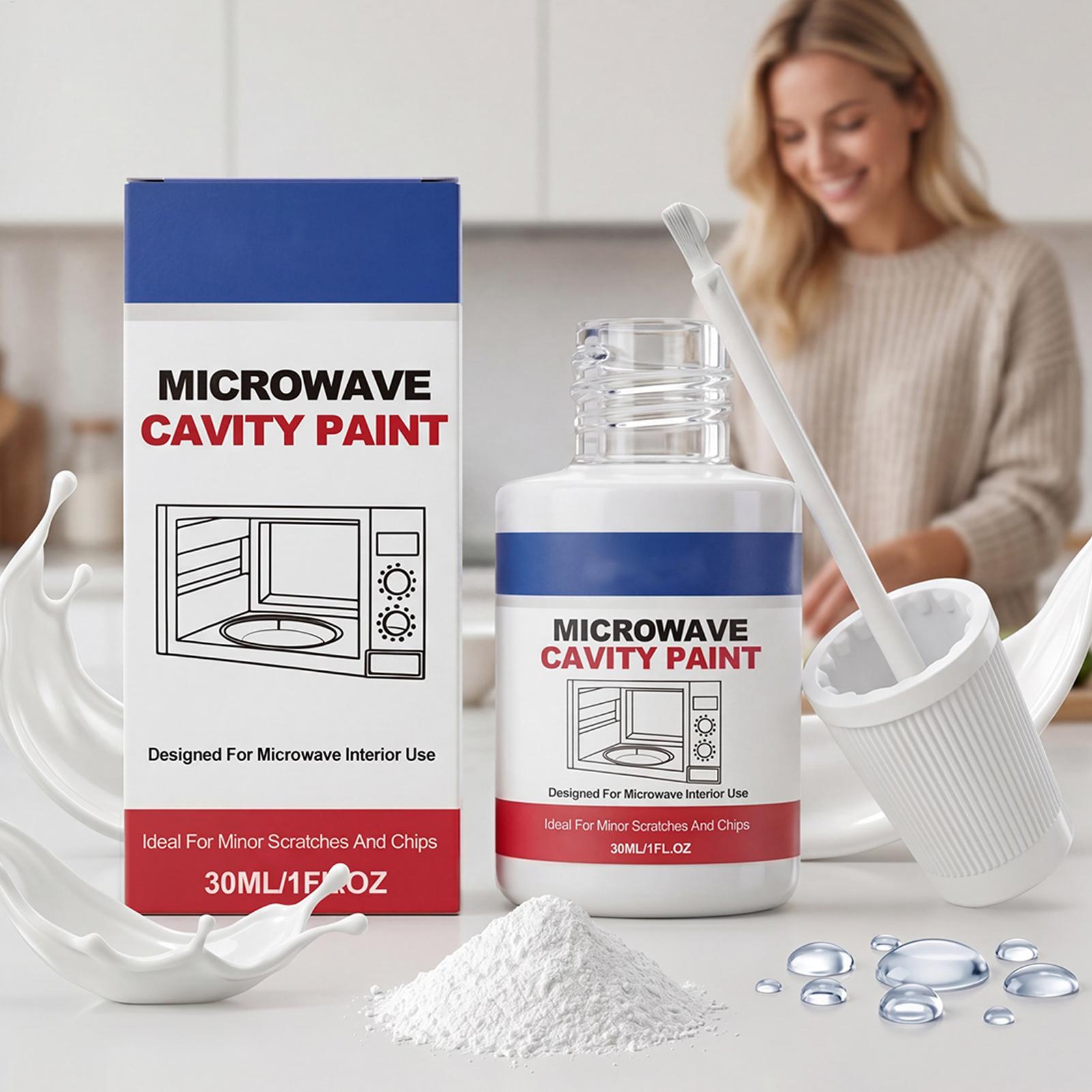 Cat Pelapis Interior Microwave - Kitchen Appliances Repair ulasan dan harga