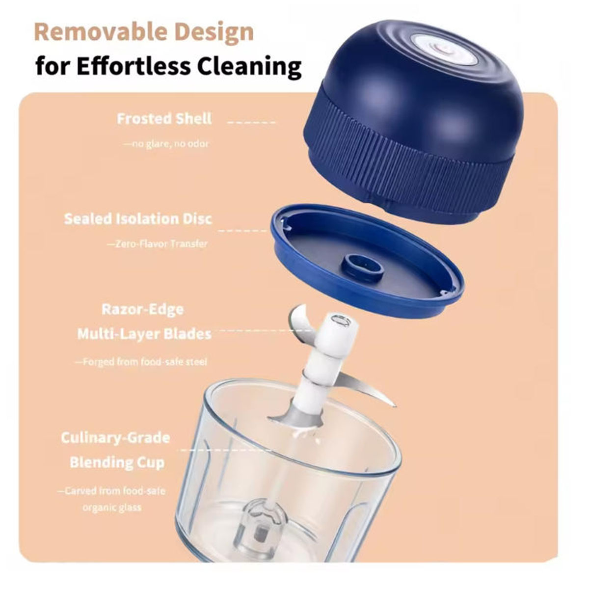 1 Buah Penggiling Bawang Putih - Kitchen Appliances Unit ulasan dan harga