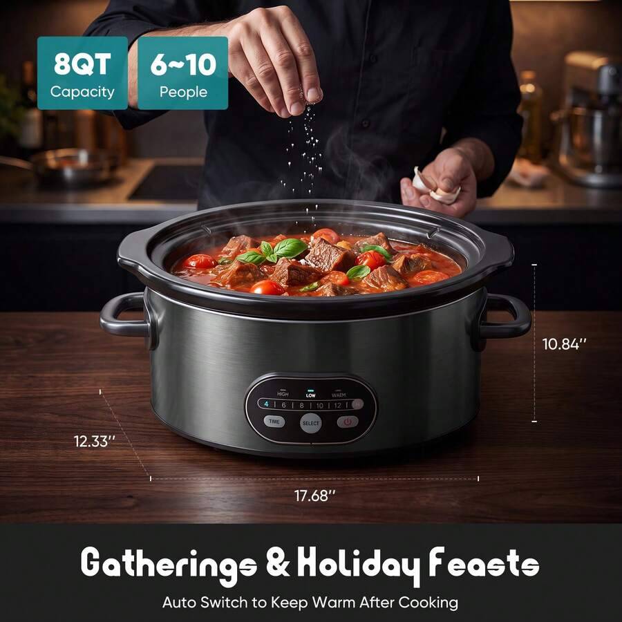 Sweetcrispy Cooker, Lapisan An - Slow Cooker Ceramic ulasan dan harga