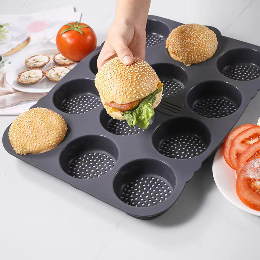 1 buah cetakan roti Hamburger  - Bread Maker Machine ulasan dan harga