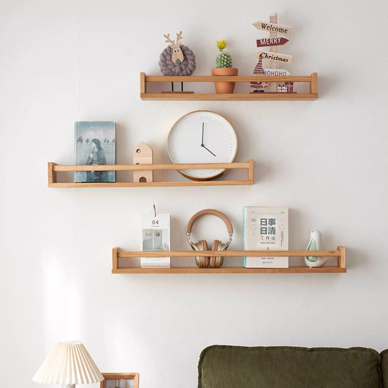 Rak Dinding Kayu Solid untuk B - Kitchen Appliances Rack ulasan dan harga