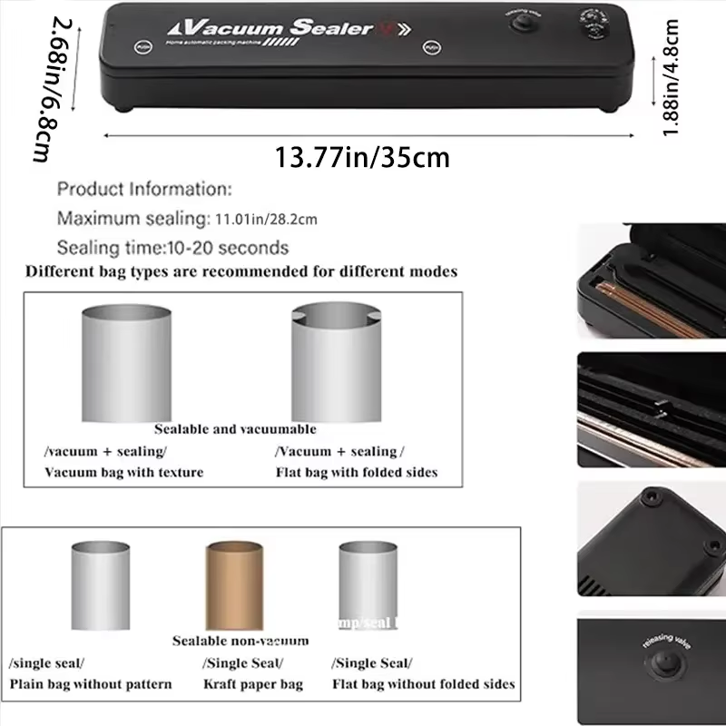 Mesin Vacuum Sealer Berkualita - Kitchen Appliances Quality ulasan dan harga