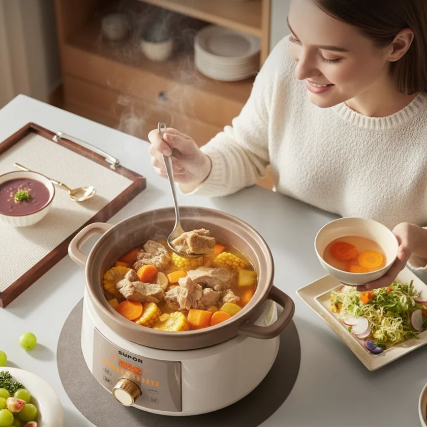 Panci Masak Lambat Listrik Ker - Slow Cooker Ceramic ulasan dan harga