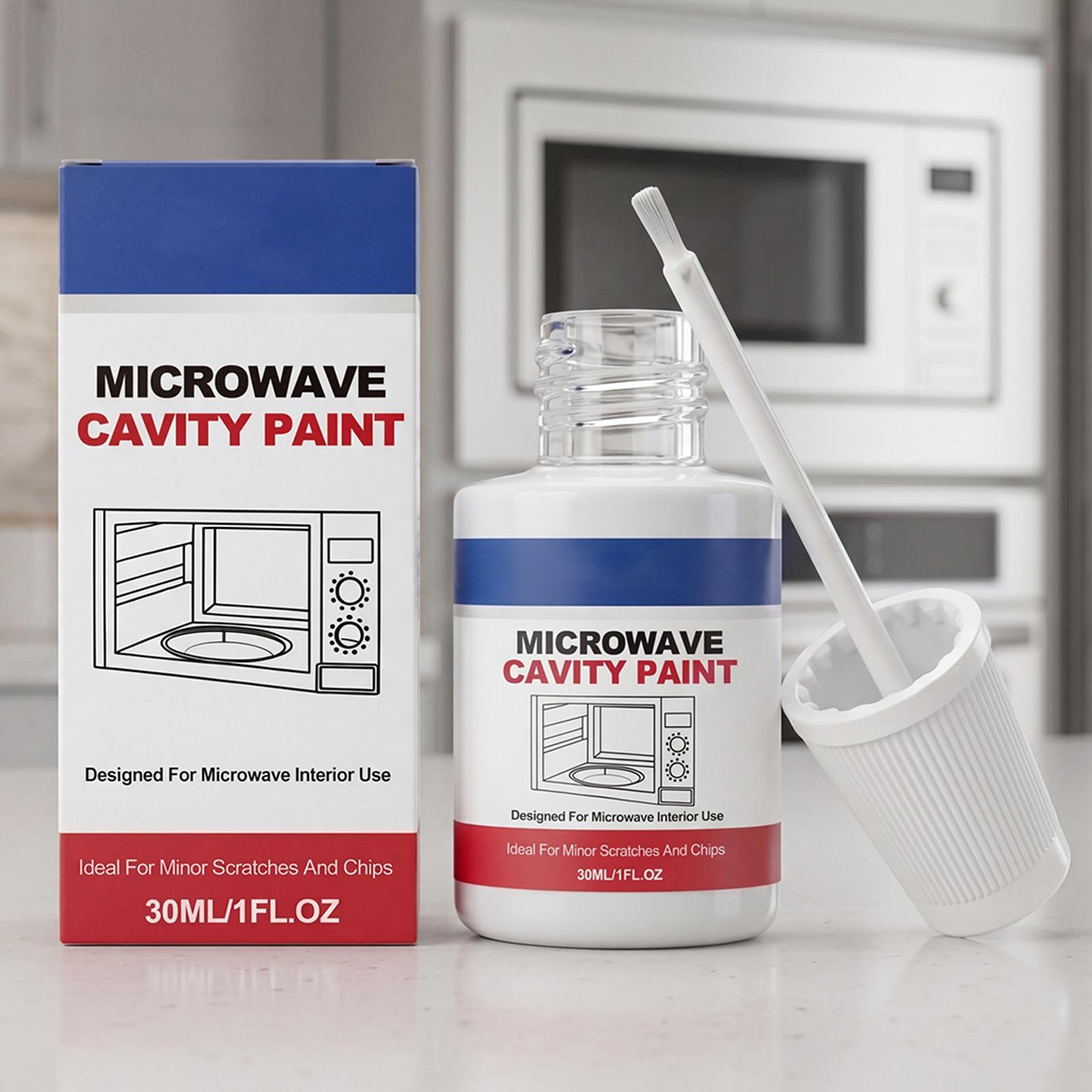 Cat Pelapis Interior Microwave - Kitchen Appliances Repair ulasan dan harga